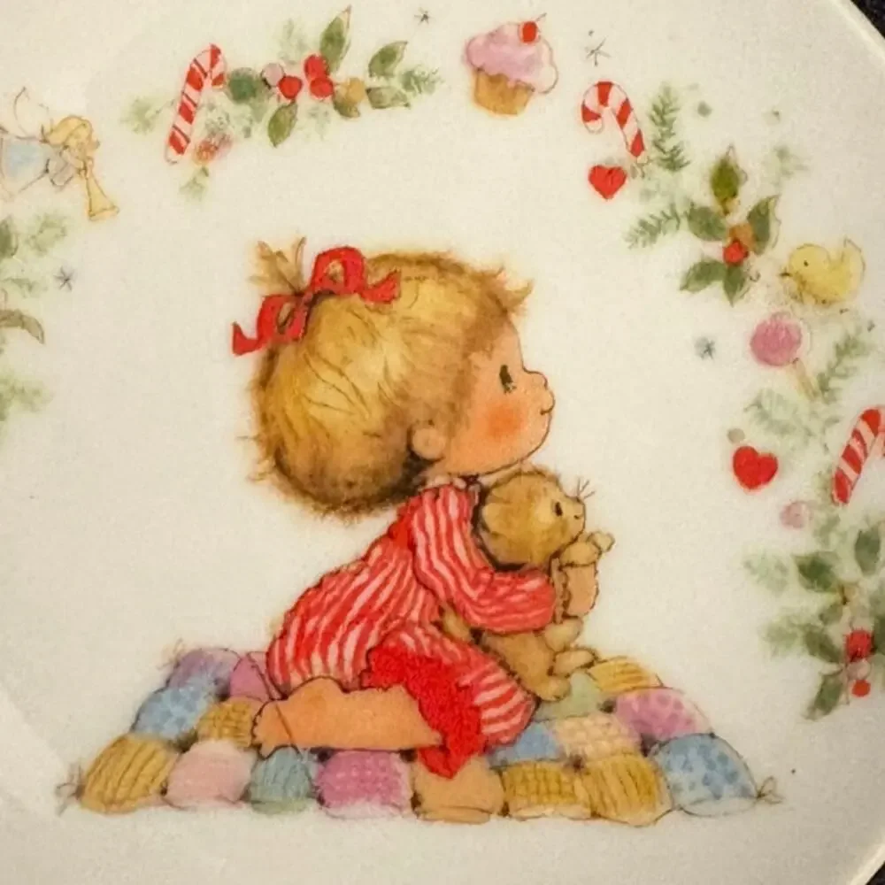 Vintage 1980 Enesco Enchantments Sugar Plum Mini Dish 4